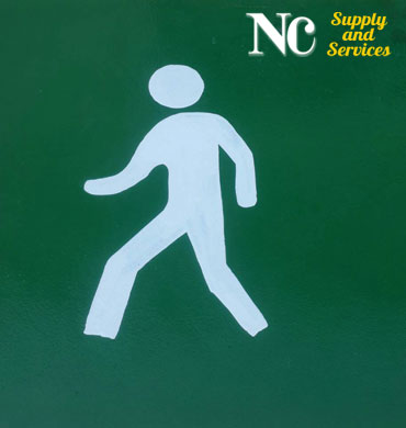 รับตีเส้นจราจร ตีเส้นในโรงงาน งานสัญลักษณ์จราจร